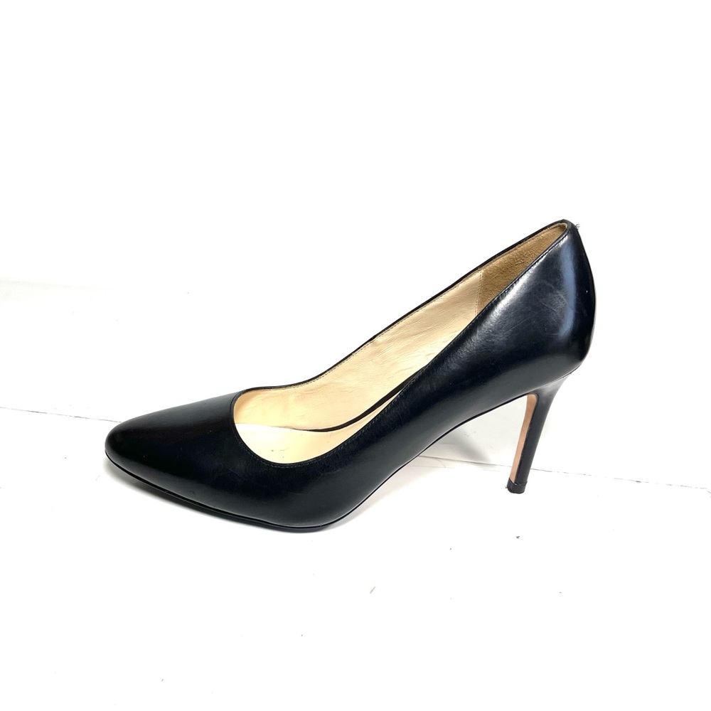 Cole Haan Grand Os Women’s Pumps Size 8.5B Black Leather Mid Heel